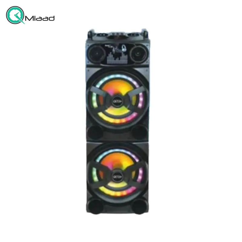 اسپیکر بلوتوث دیتکس پلاس 9000، قابلیت پشتیبانی از کارتهای حافظه، دارای 2 سابووفر، اقلام همراه بلندگو ریموت کنترل میکروفن، پشتیبانی از بلوتوث اسپیکر بلوتوث