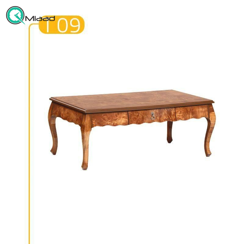 میز عسلی سه تیکه پولیشی مدل T09