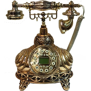 تلفن رومیزی سلطنتی آرنوس طلایی مدل 039G
