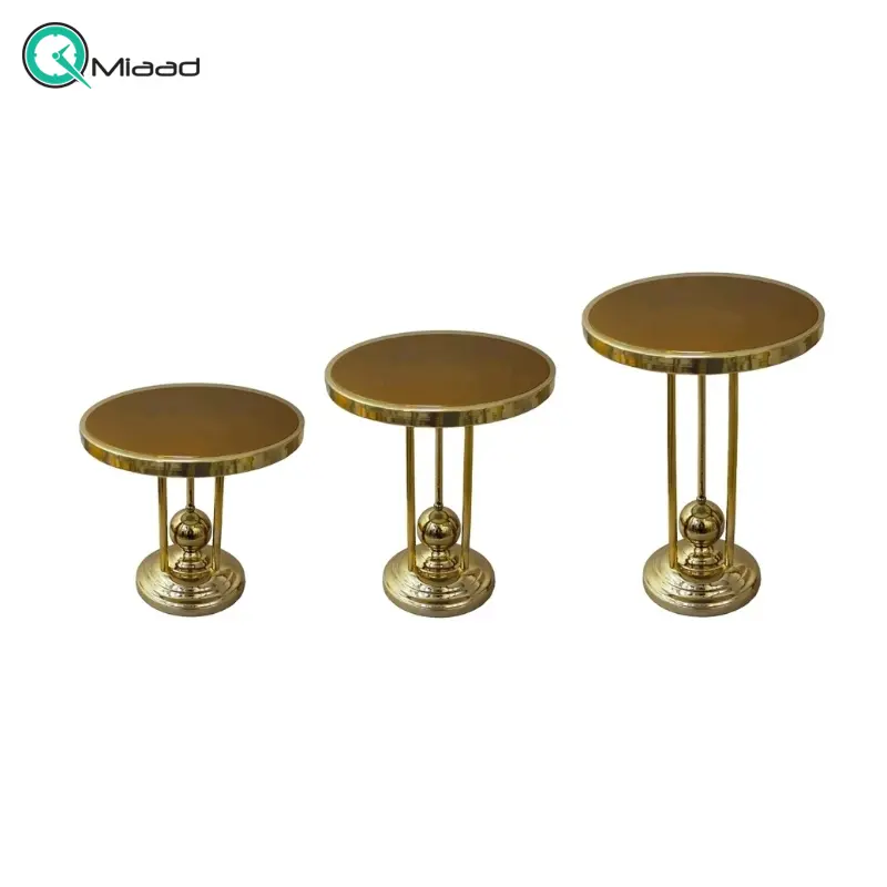 میز آباژور فلزی سه سایز مدل 2153