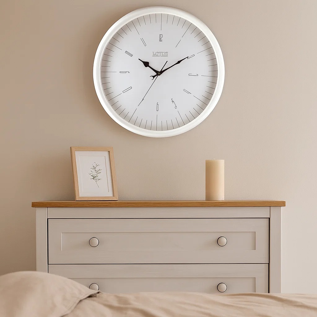 ساعت دیواری چوبی لوتوس 251