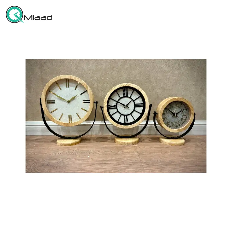 ساعت رومیزی دایره ای مدل 1111 در سه سایز