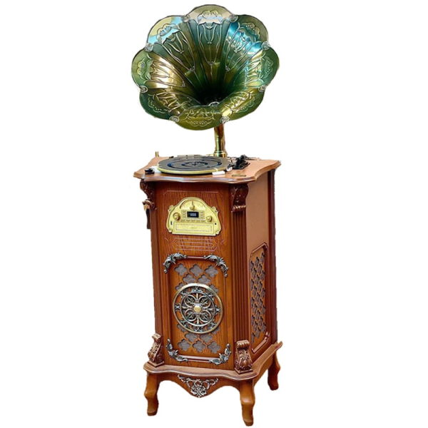 گرامافون ایستاده آنتیک 5 کاره مدل 2225