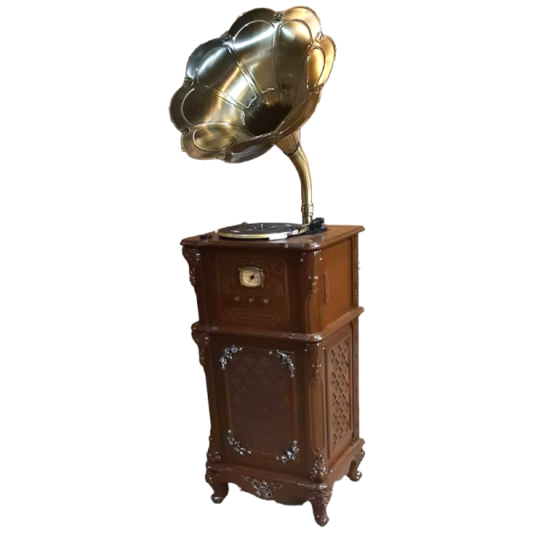 گرامافون ایستاده آنتیک با قابلیت رادیو و بلوتوث مدل 2231