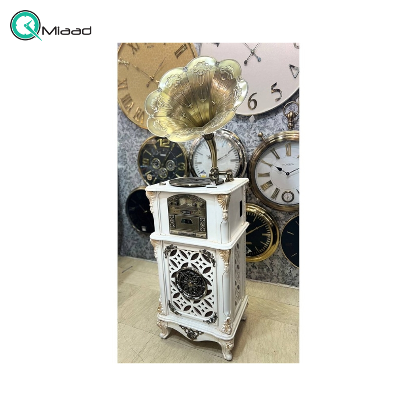 گرامافون ایستاده آنتیک فول مدل 2520