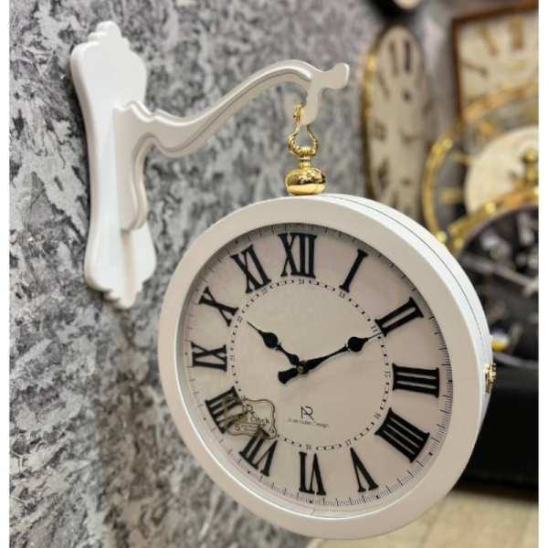 ساعت دیواری بزرگ سفید، یک ساعت، جذابیت و هزار ایده! (آپدیت 3 دی)