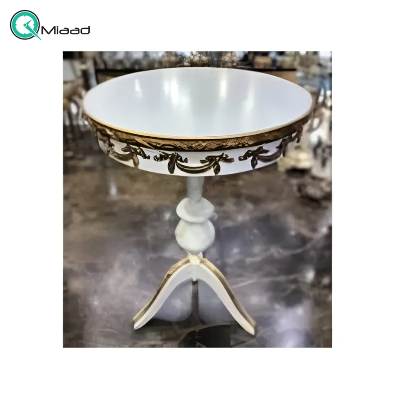 میز خاطره برنز کوب گرد مدل M204 ارتفاع 60 سانت