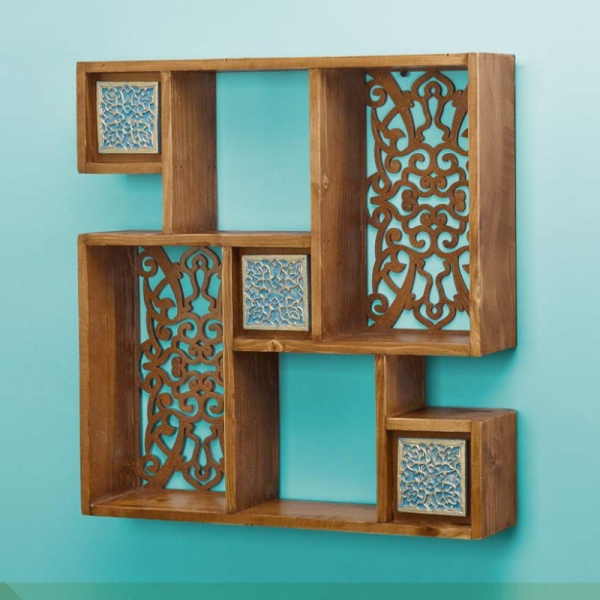 باکس 50x50 دو قاب مدل BX04036، باکس جذاب در عین حال ساده دو قاب، سایز 50X50، مناسب ویلا و دفتر کار