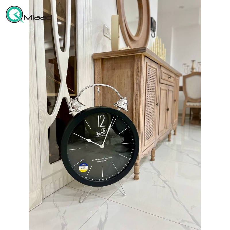 ساعت ایستاده کلاسیک و خلاقانه بتیس رنگ مشکی