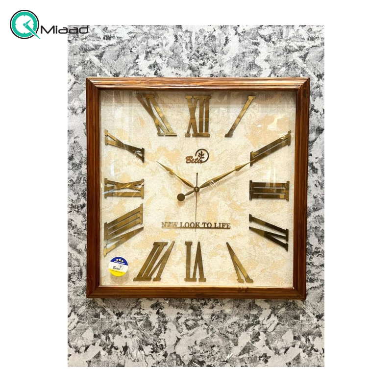 ساعت دیواری چوبی بتیس کد 5820