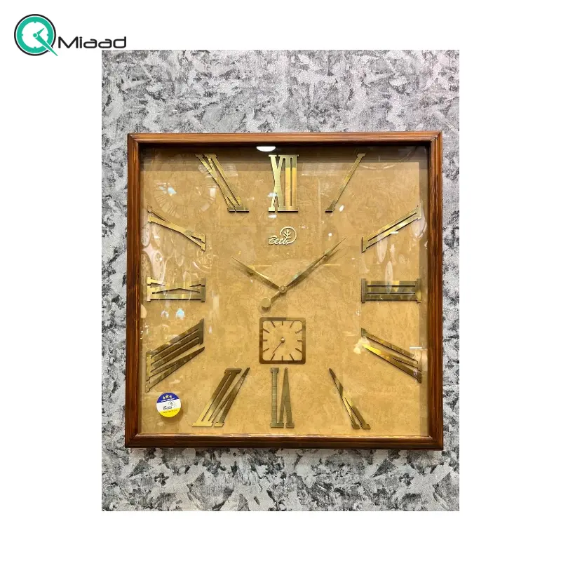 ساعت دیواری چوبی بتیس کد 7011