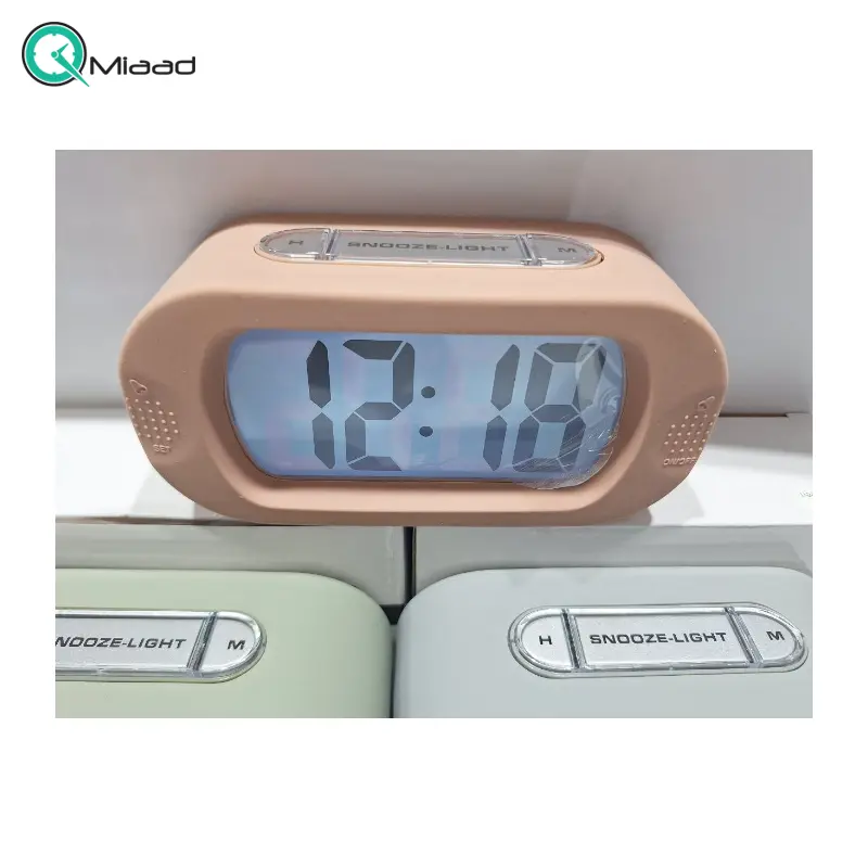 ساعت رومیزی دیجیتال چراغ دار جدید زنگ دار