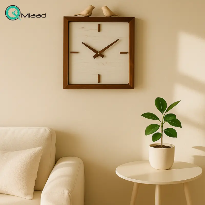 بهترین روش برای نصب ساعت مینیمال کجاست تا بیشترین تأثیر را داشته باشد؟