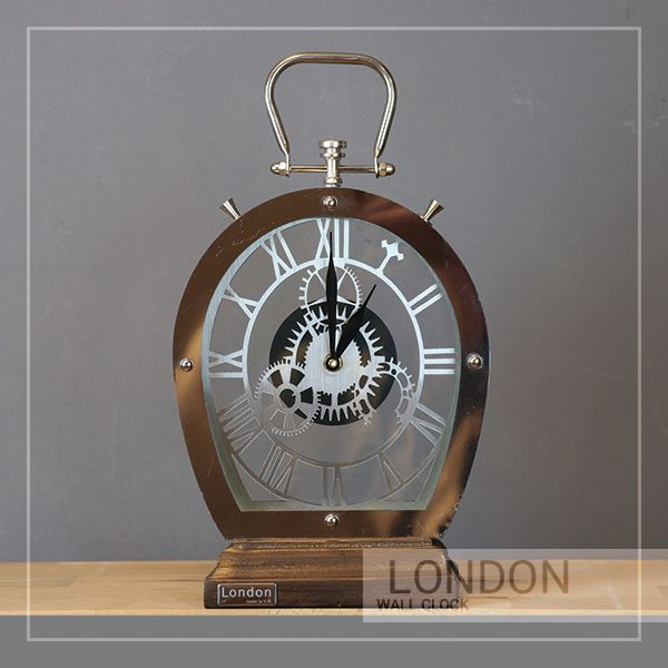 ساعت رومیزی منحنی لندن استیل