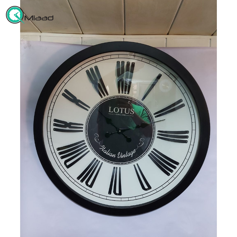 ساعت دیواری چوبی لوتوس مدل 7730
