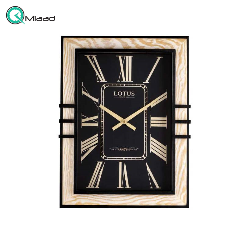 ساعت دیواری چوبی مدل ANDRE کد WM-6022