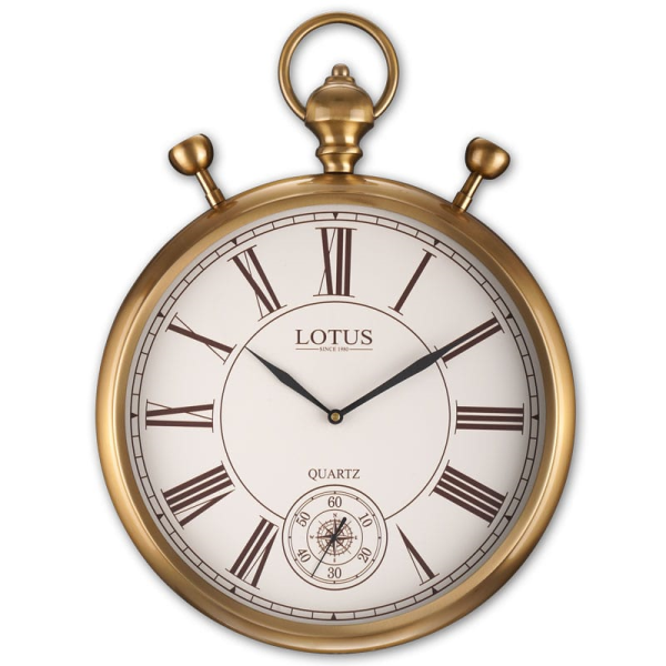 ساعت دیواری طرح جیبی نوستالژی مدل 20501