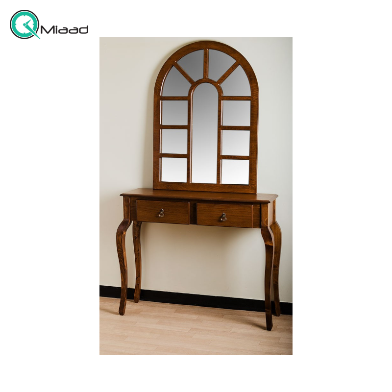 چگونه از آینه و کنسول چوبی نگهداری کنم؟