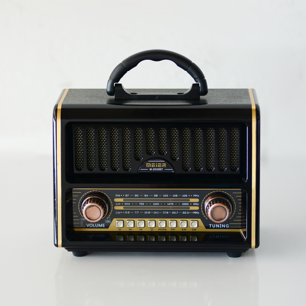 رادیو طرح قدیمی مدل 2030 رنگ مشکی