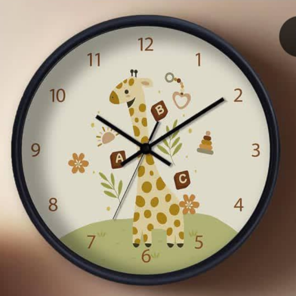 ساعت دیواری خلاقانه مدل 4، ساعت دیواری اقتصادی و خلاقانه سایز 32 سانت، دارای محافظ شیشه، موتور آرامگرد تایوانی با صفحه زیبا و خوانا، دارای تنوع طرح و رنگ
