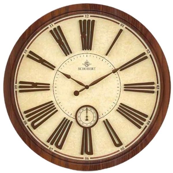ساعت دیواری چوبی شوبرت 6418