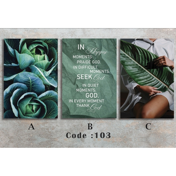 معرفی انواع تابلو دکوراتیو | تلفیقی از هنر و زیبایی