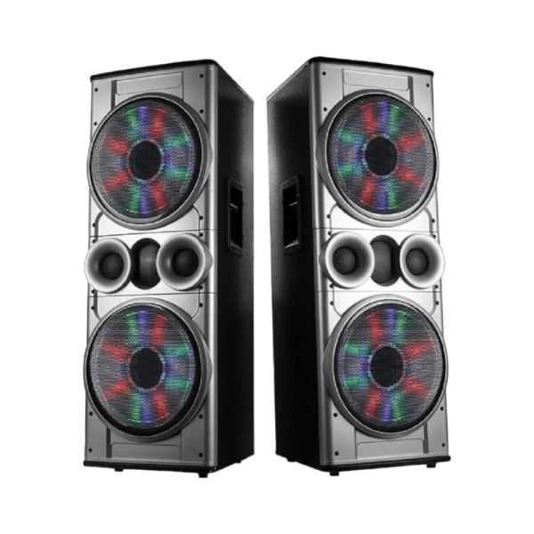 اسپیکر بلوتوث، اسپیکر بلوتوثی فوق العاده دارای نور موزیکال و نمایشگر عملکرد اسپیکر، بهره مندی از پنل حرفه ای تنظیم صدا، قابلیت های AUX,USB,BT,FM و میکروفون وایرلس | مدل TS 2080