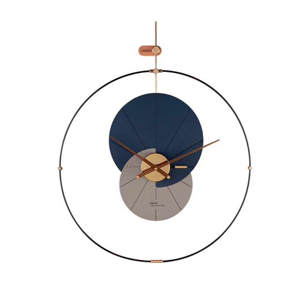 ساعت دیواری مدرن لاکوی کد WMC-15014 رنگ مشکی