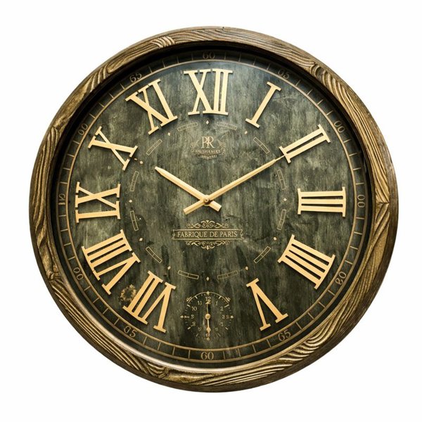 ساعت دیواری چوبی ارس کد ۲۰۲۷ سایز 70