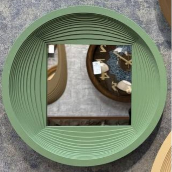 آینه دیواری دکوراتیو مدل 1700، آینه ای ساده و بسیار زیبا قطر 35 با طراحی مدرن و تنوع رنگی