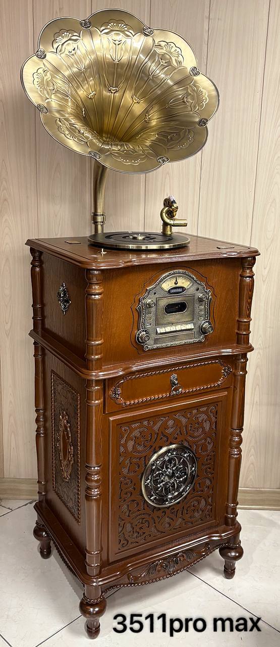 گرامافون مبله والتر فول‌جدید مدل 3511 پرو‌مکس قهوه ای