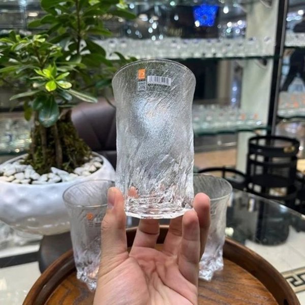 لیوان یخی بلند مات برند دلی گلس 