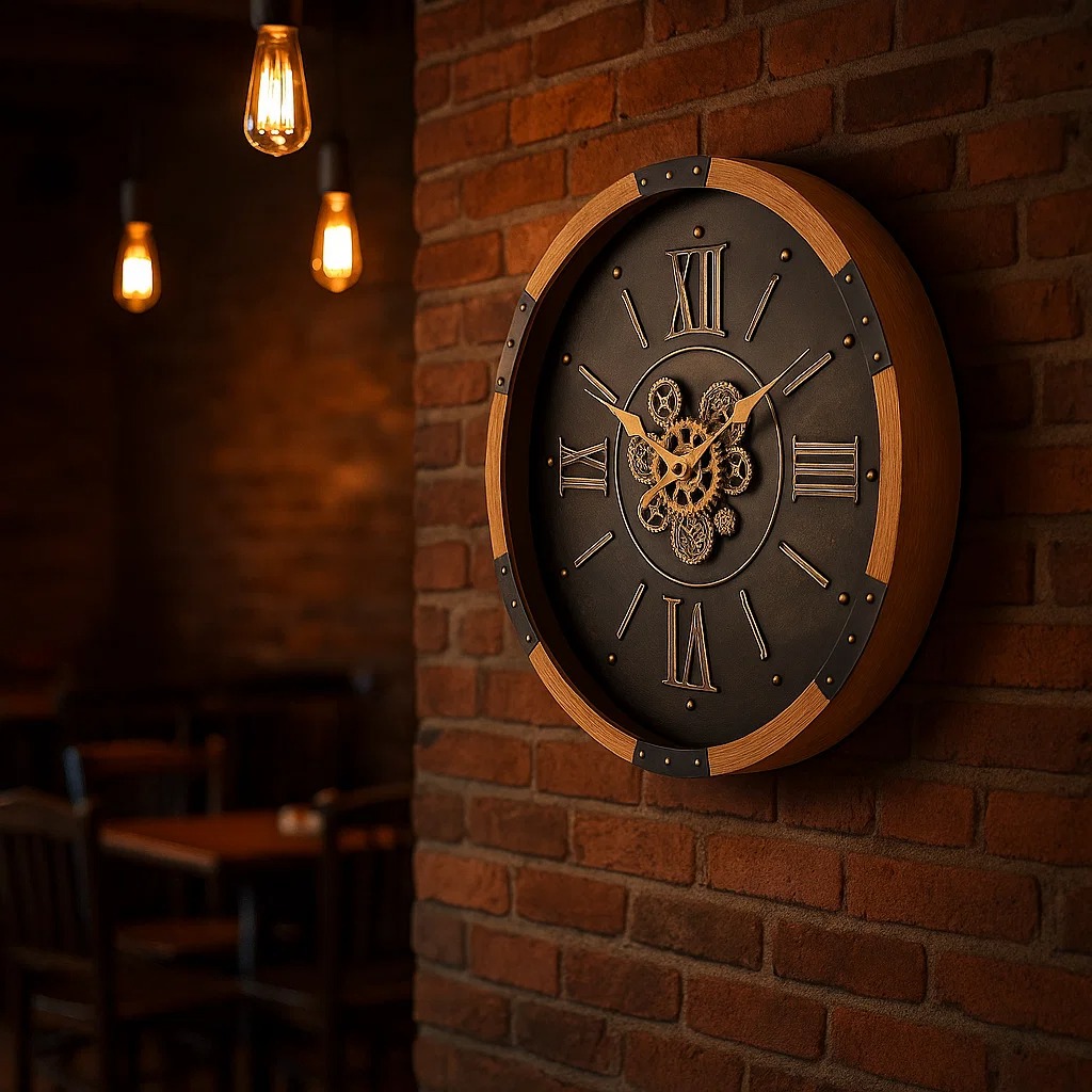 ساعت دیواری چرخ دنده دار والتر Walther کد 6117