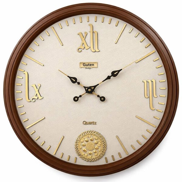 ساعت دیواری پلاستیکی گوتن مدل 202 سایز 70 | رنگ‌بندی