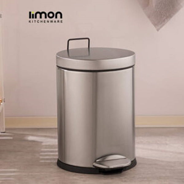 سطل استیل 5 لیتری برند لیمون کد 211700، سطل استیل برای استفاده در سرویس بهداشتی و فضاهای مرتبط