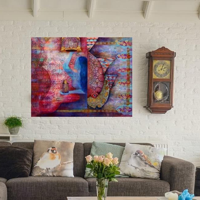 ترفندهای نوین برای نصب تابلو، بدون سوراخ کردن دیوار (آپدیت 22 اسفند)