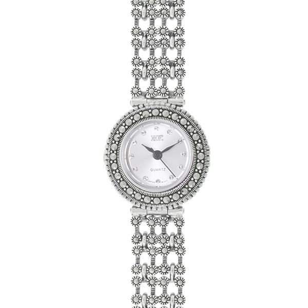 ساعت مچی زنانه نقره HF کد 0120