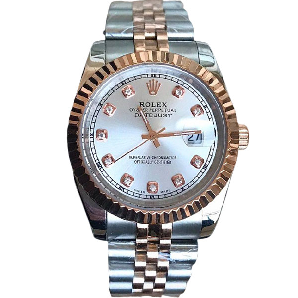 ساعت مچی مردانه رولکس مدل 6431 سیلور رزگلد