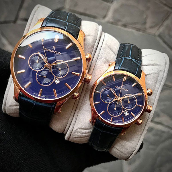 ساعت مچی ست رومانسون مدل 5267 رزگلد