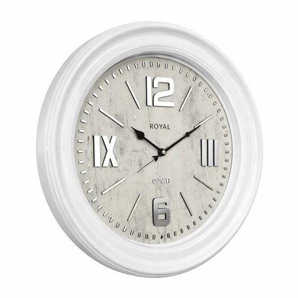 ساعت دیواری پلاستیکی رویال سنتر مدل R60 کد 300