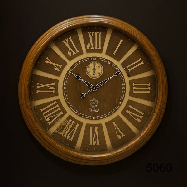 ساعت دیواری چوبی ورتیچ مدل 5060