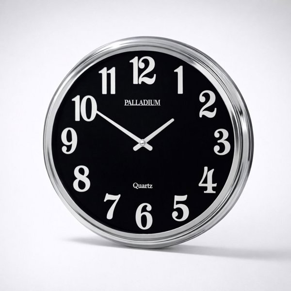 ساعت دیواری فلزی پالادیوم کد 107 سایز 40