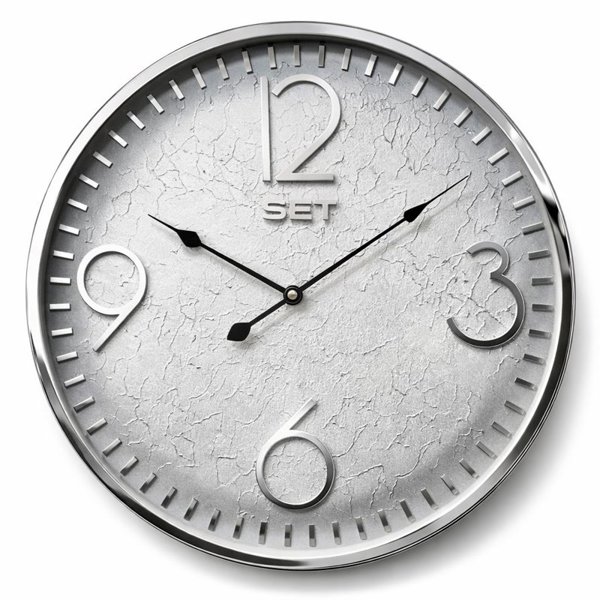 ساعت دیواری فلزی ست مدل ۱۰۸ سایز 65 رنگ‌بندی