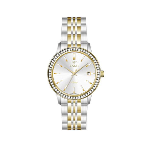 ساعت مچی ویولت زنانه دو رنگ طلایی مدل ۳۲۷۶۱/۲: اصالت کلاسیک