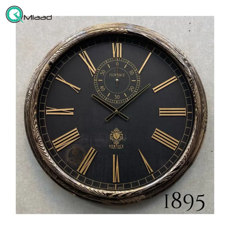ساعت دیواری چوبی ورتیچ مدل 1895