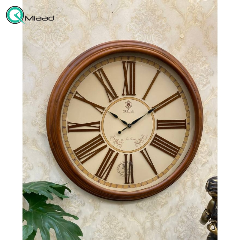 ساعت دیواری چوبی ورتیچ مدل 4