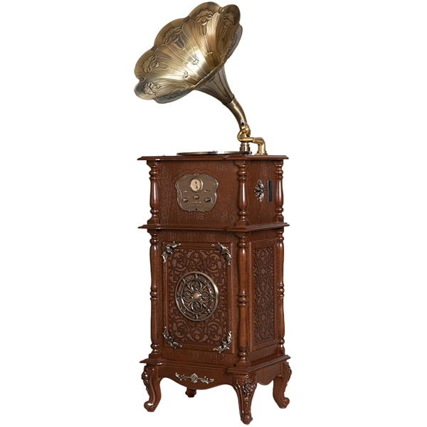 گرامافون ایستاده شیپورفلزی والتر مدل 2511 پلاس