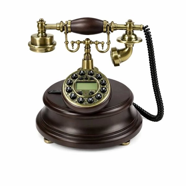 تلفن رومیزی چوبی مدل 1035 BR-R