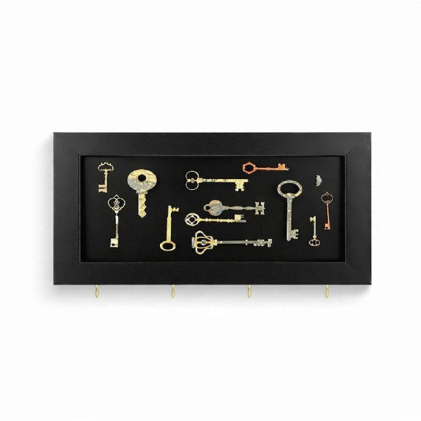 جاکلیدی دیواری چوبی مدل RM-05