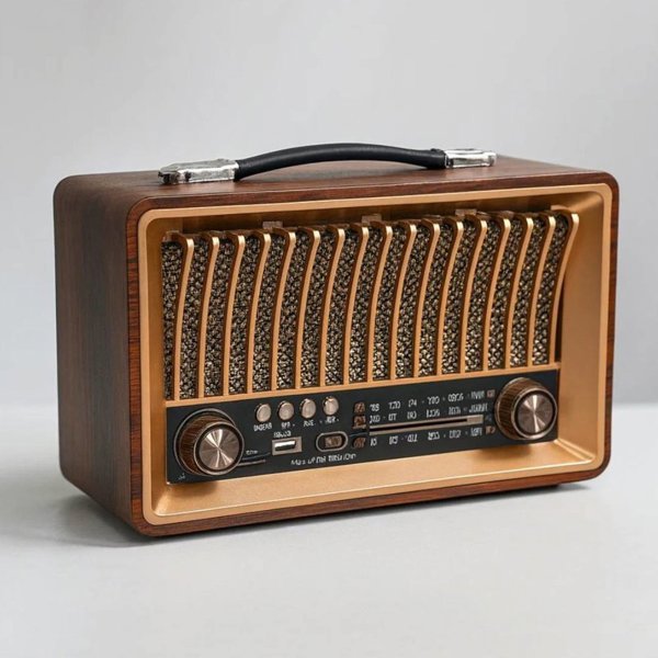 رادیو شارژی کلاسیک مدل 1918 تیره